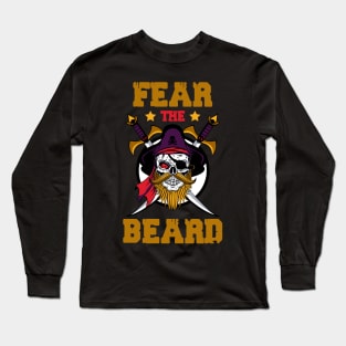 fear the beard Long Sleeve T-Shirt